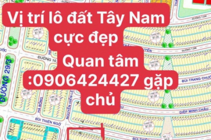 Chính Chủ bán Nhanh lô Quách Thị Trang vị Trí Cực Đẹp Song Song với Đường chính Võ chí Công