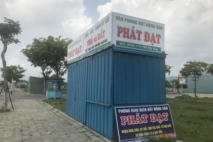 Đà Nẵng đã dẹp xong 62 văn phòng nhà đất trái phép ở phía tây bắc