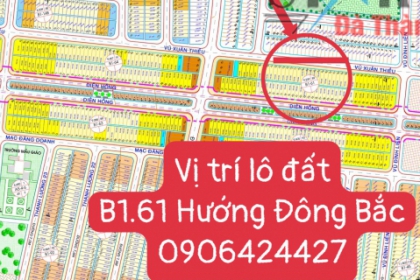 CẦN BÁN LÔ ĐẤT ĐƯỜNG (VŨ XUÂN THIỀU) HÒA XUÂN, ĐÀ NẴNG