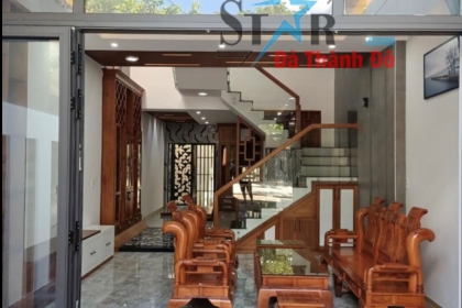 Thiện chí đổi chủ căn nhà 3 tầng siêu đẹp đường Huỳnh Ngọc Đủ, Hòa Xuân, TP Đà Nẵng