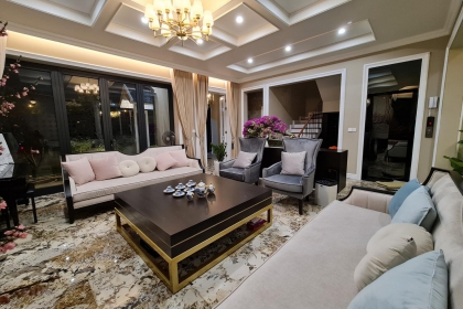Sang trọng, tinh tế qua phong cách tân cổ điển tại biệt thự 270m2