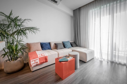 Căn hộ 45m2 tối giản nhưng đầy chất nghệ thuật của nhà thiết kế độc thân