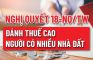 Đề xuất bỏ khung giá đất và xác định theo nguyên tắc thị trường