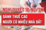 Đề xuất bỏ khung giá đất và xác định theo nguyên tắc thị trường