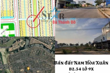 CÀN BÁN LÔ ĐẤT NAM HÒA XUÂN ĐƯỜNG 10.5M - GIÁ 3 TỶ 970 TỐT NHẤT