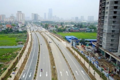 Duyệt chỉ giới đường đỏ nút giao giữa đường Phạm Hùng với đường Lê Đức Thọ
