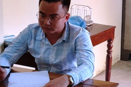 Thanh niên làm giả sổ đỏ chiếm đoạt 200 triệu đồng bị bắt