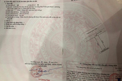 Cần bán nhanh lô đất đường Bùi Thiện Ngộ B1.90 lô 81 , thuộc Nam Nguyễn Tri Phương 
