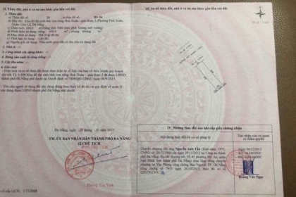 Bán Gấp B1.34 lô 25 đường thông Vũ Đình Liên mép xí ngã 3 thân thương khu nam nguyễn tri phương hòa xuân