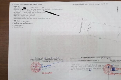 Chào bán đất Biệt Thự Hòa Xuân, Đường Nguyễn Quang Chung. Giá chưa tới 23,5tr / m2