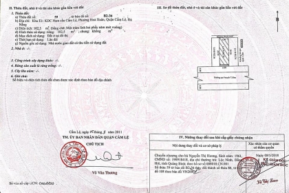  Bán đất đường Trần Lê khu E1 cẩm lệ giá chỉ 30 tr/m2 Hoà xuân , Đà nẵng 