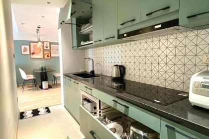 Căn hộ 70m2 xanh mướt mắt cho vợ chồng mới cưới