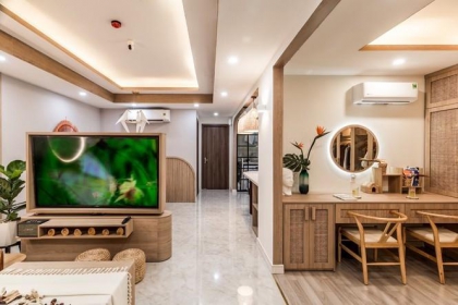 Căn hộ nhỏ mang đậm nét xứ sở hoa anh đào