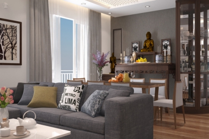 Chọn hướng bàn thờ cho căn hộ chung cư