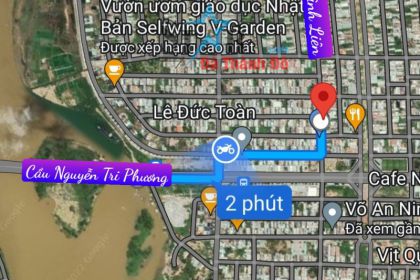 Còn sót 1 lô đường thông Vũ Đình Liên, Khu Hòa Xuân