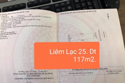  Hòa Xuân,Bán vài lô đất liêm Lạc , giá công nhân