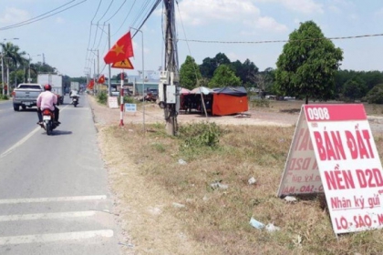 Lại “thổi” giá đất vùng ven
