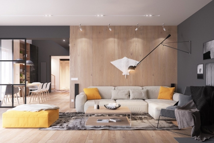 Thiết kế nội thất đẹp ngỡ ngàng trong căn hộ 292m2