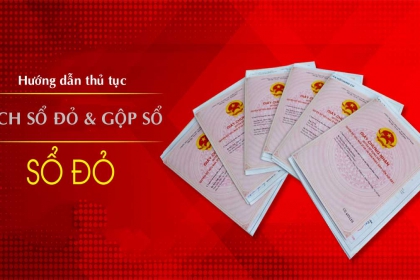 Thủ tục tách Sổ đỏ 2021 và các khoản tiền phải nộp