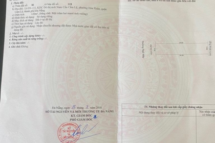 Tôi cần bán nhanh Ngô Mây Hòa Xuân, Cẩm Lệ. 