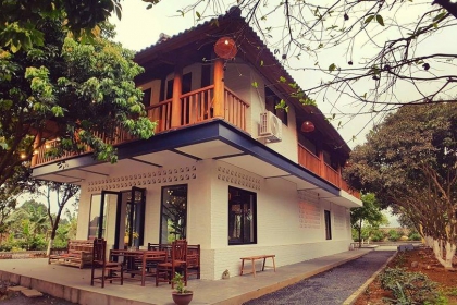 Villa nhỏ đậm chất Indochine ở Hòa Bình