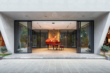 Villa V ẩn mình trong thiên nhiên hoang dã