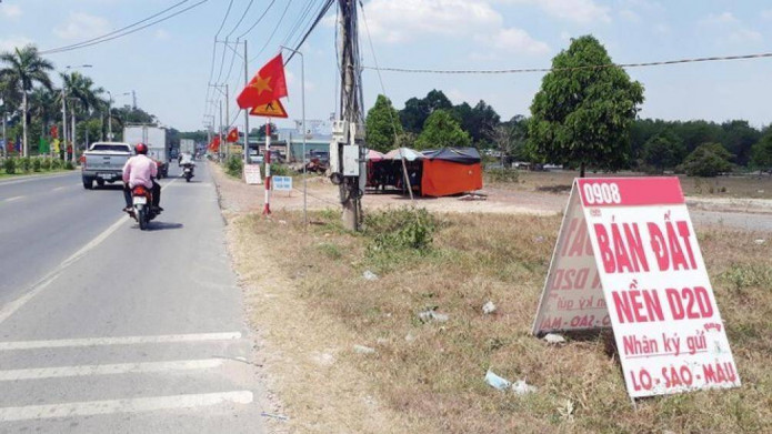 Lại “thổi” giá đất vùng ven
