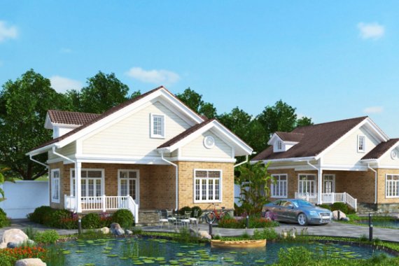 xây nhà trên đất ao