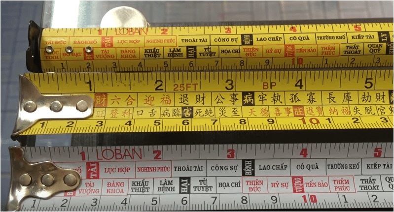nhiều người không biết thước lỗ ban là gì