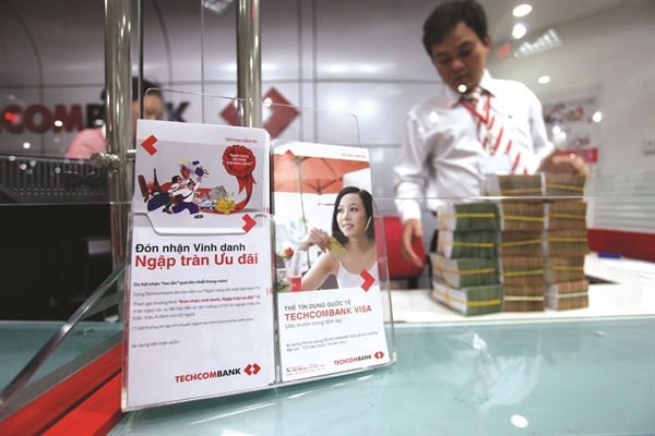 Techcombank đã dừng giải ngân khoản vay mua bất động sản từ ngày 25/3. Ảnh: Qúy Hòa.